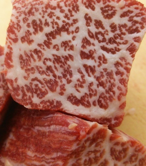 特選霜降馬刺し